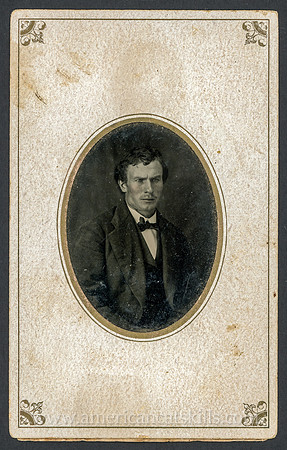 Portrait, Well Dressed Man, Taken By William H. Barber, Margaretville, New York