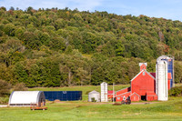 Photograph of Ce Car Farm at Bloomville in Delaware County, New York.