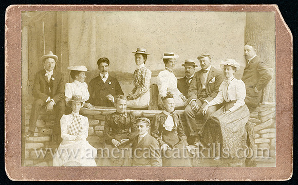 Group Photograph at White Lake, New York