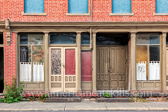 The Dolan Block building is located within the Reed Street Historic District in the village of Coxsackie.