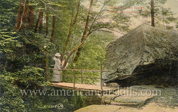 Grand Canyon Bridge, Catskill Mountains, N. Y.