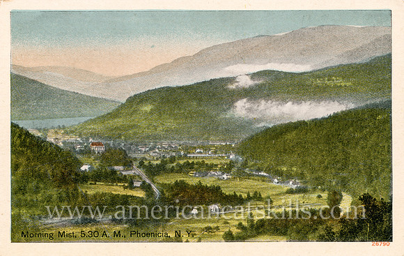 Morning Mist, 5.30 A. M., Phoenicia, N. Y.