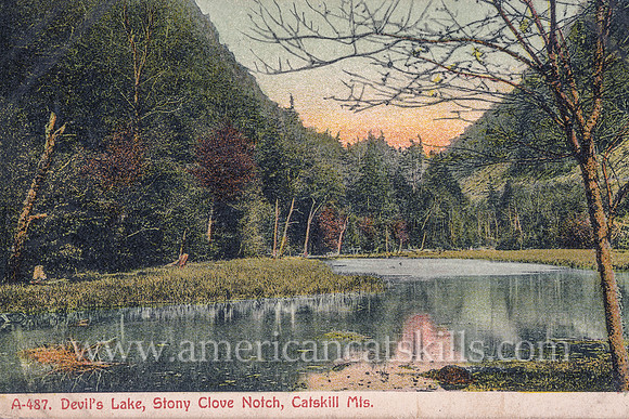 Devil's Lake, Stony Clove Notch, Catskill Mts.