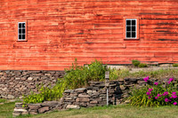 Photograph of the Kelly Round Barn in Halcottsville, New York.