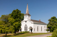 Photograph and history of the West Kortright Presbyterian Church, now the West Kortright Center.
