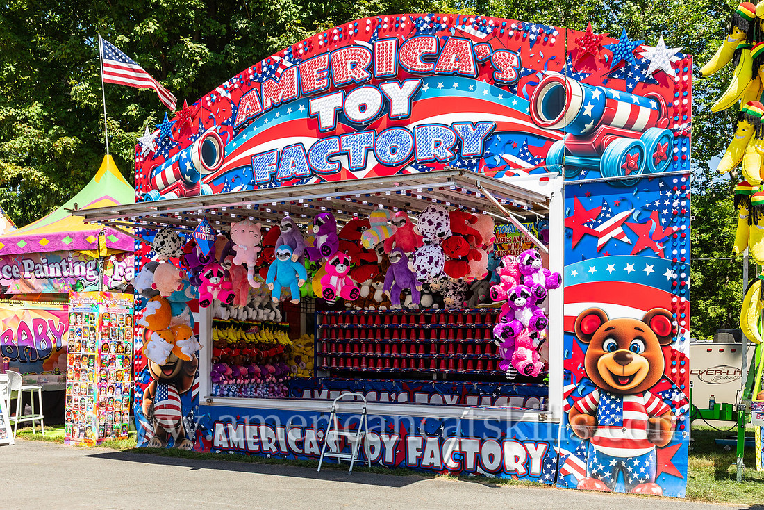 Photograph of the annual Delaware County Fair that that is held in Walton, New York.