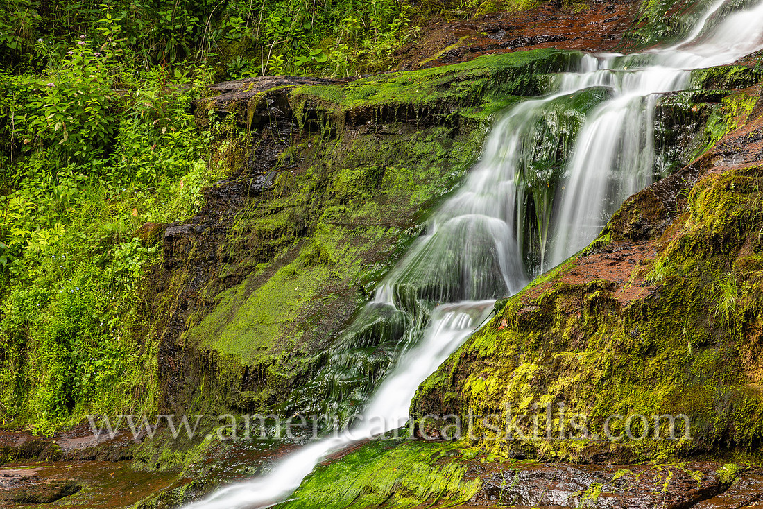 Photograph of Stratton Falls at Roxbury in Delaware County, New York.