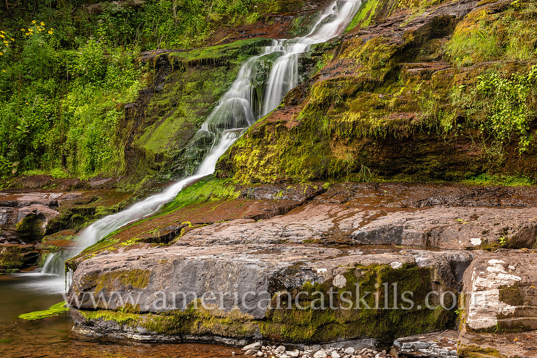 Photograph of Stratton Falls at Roxbury in Delaware County, New York.