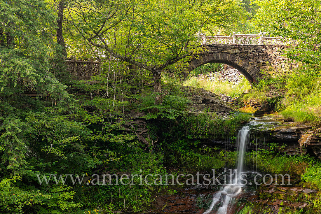 Photograph of Stratton Falls at Roxbury in Delaware County, New York.