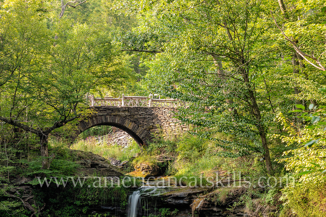 Photograph of Stratton Falls at Roxbury in Delaware County, New York.