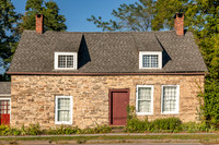 Photograph of the Polly Crispell Cottage in Hurley, New York.
