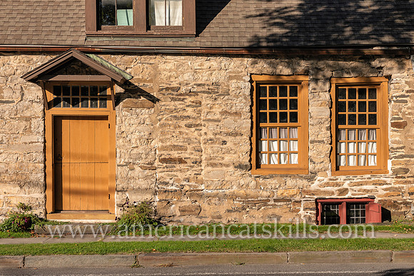 Photograph of the Ostrander-Elmendorf House in Hurley, New York.
