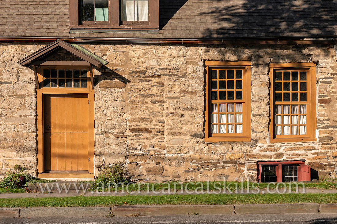 Photograph of the Ostrander-Elmendorf House in Hurley, New York.