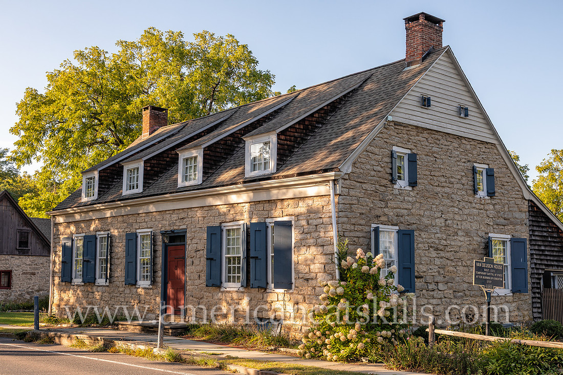 Photograph of the Van Deusen House in Hurley, New York.
