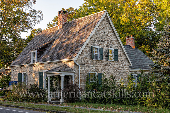 Photograph of the Old Guard House, or Spy House, in Hurley, New York.