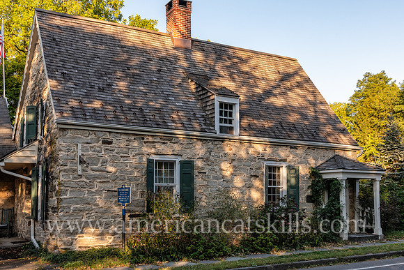 Photograph of the Old Guard House, or Spy House, in Hurley, New York.