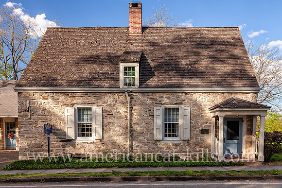 Photograph of the Old Guard House, or Spy House, in Hurley, New York.