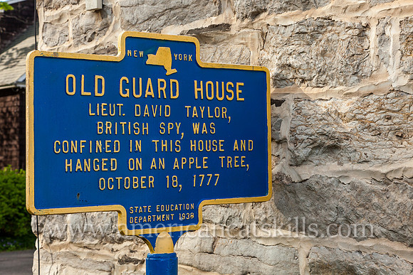 Photograph of the Old Guard House, or Spy House, in Hurley, New York.