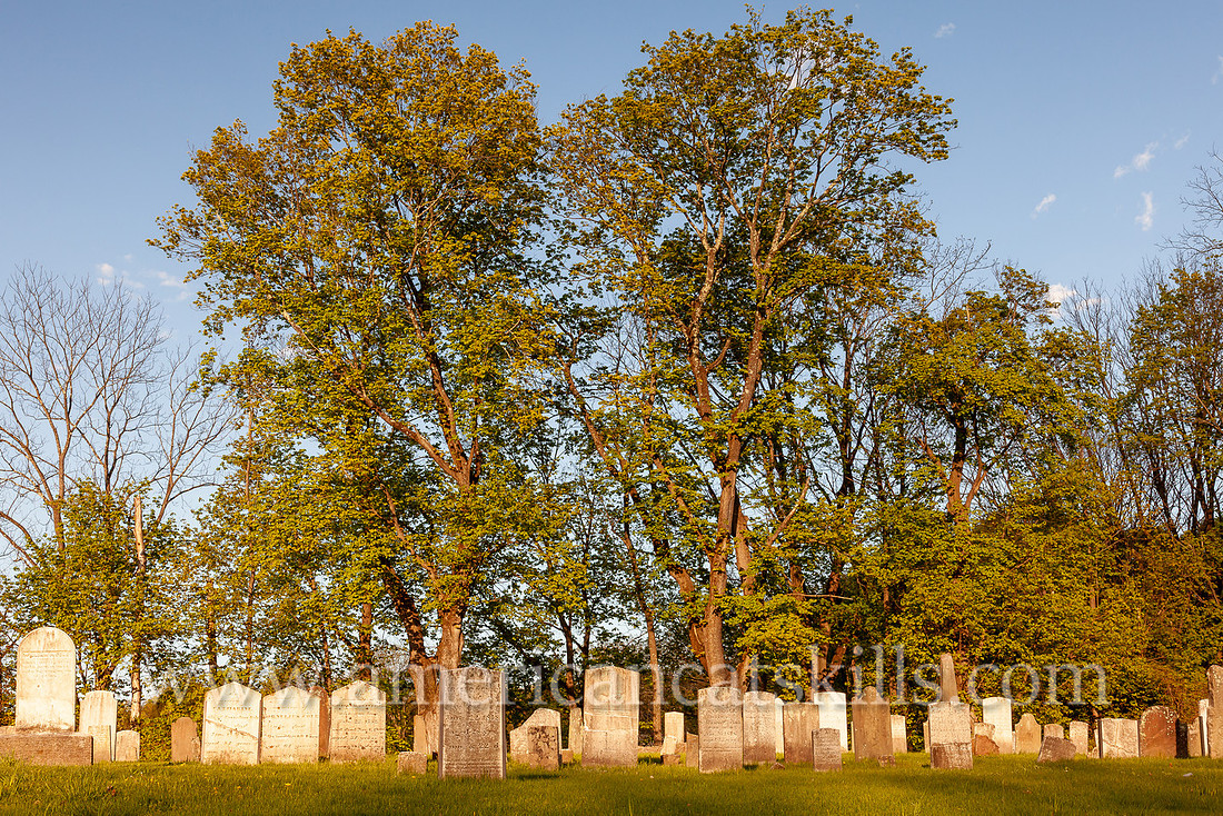Photograph of the Old Hurley Burial Ground in Hurley, New York.