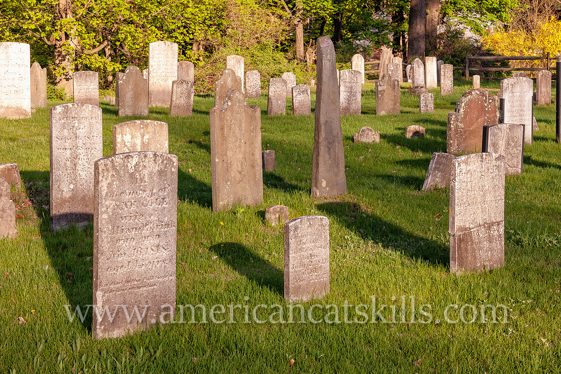 Photograph of the Old Hurley Burial Ground in Hurley, New York.