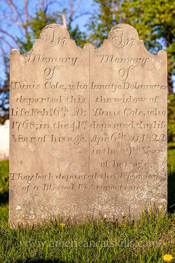Photograph of the Old Hurley Burial Ground in Hurley, New York.