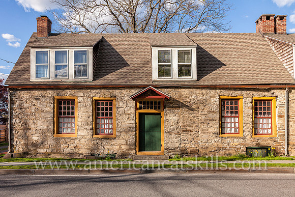 Photograph of the Ostrander-Elmendorf House in Hurley, New York.