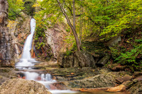 Photograph of Nevele Falls in Ellenville, New York.