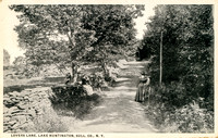 Lovers Lane, Lake Huntington, Sull. Co., N. Y.