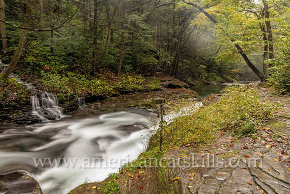 Photograph of the Peekamoose Blue Hole in the Catskills.