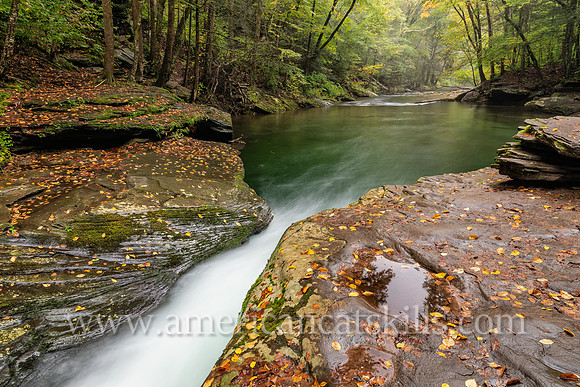 Photograph of the Peekamoose Blue Hole in the Catskills.