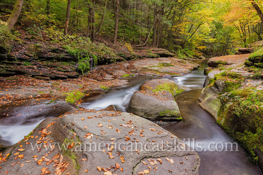 Photograph of the Peekamoose Blue Hole in the Catskills.