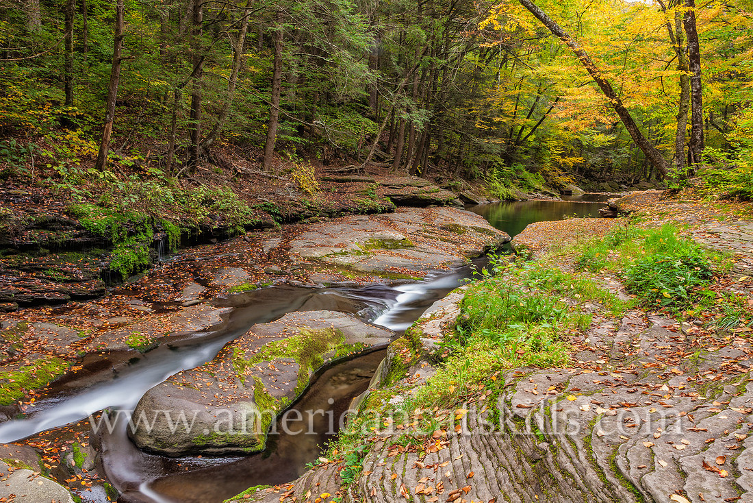 Photograph of the Peekamoose Blue Hole in the Catskills.