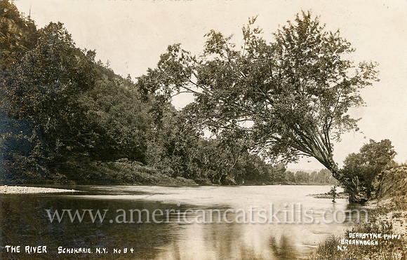 #84_The River, Schoharie, N. Y.
