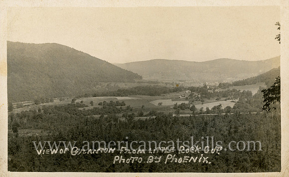 View of Granton From Little Rock Cut