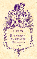 Seneca Bullock, Photographer, No. 40 Court St., Binghamton, N.Y.