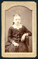 Portrait, Young Girl, Seated