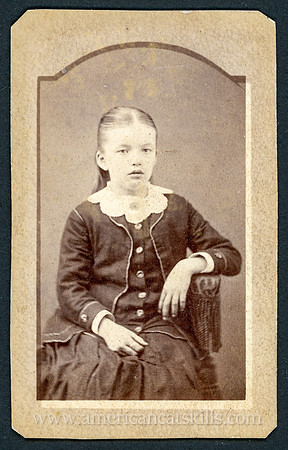 Portrait, Young Girl, Seated