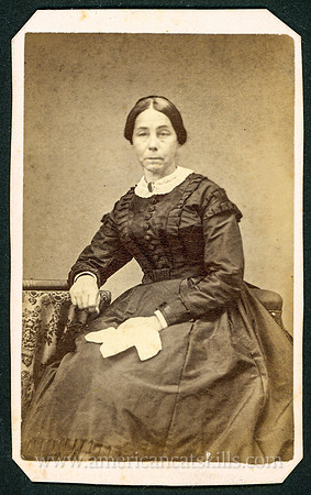 Portrait, Woman, Seated