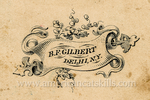 Logo, B. F. Gilbert, Delhi, NY