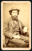Portrait, Bearded Man, Seated