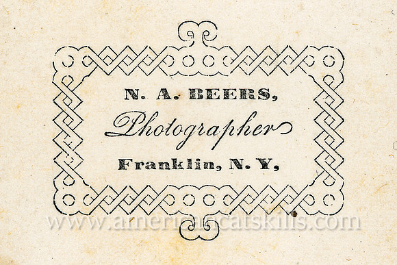 N. A. Beers, Photographer, Franklin, New York