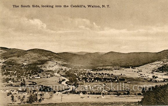 The South Side, looking into the Catskills, Walton, N.Y.