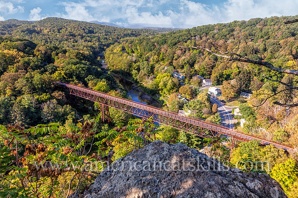 The Rosendale Trestle in the hamlet of Rosendale is part of the 24-mile Wallkill Valley Rail Trail that runs from Gardiner to Kingston.