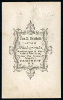 Jas E. Canfield, Artist, Rondout, New York