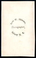Levi W. Skinner, Photographer, Sidney, New York