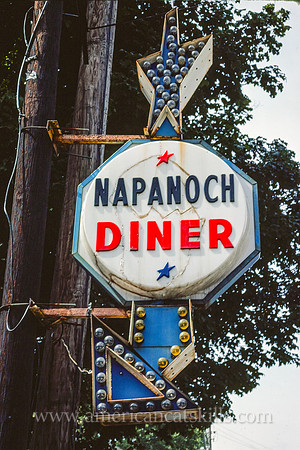 Napanoch Diner sign, Napanoch, New York