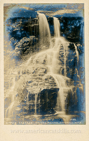 1106_Upper Cascade, Haines Ravine, Catkill Mts.