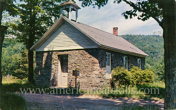 Stone School House near Margaretville, N. Y.