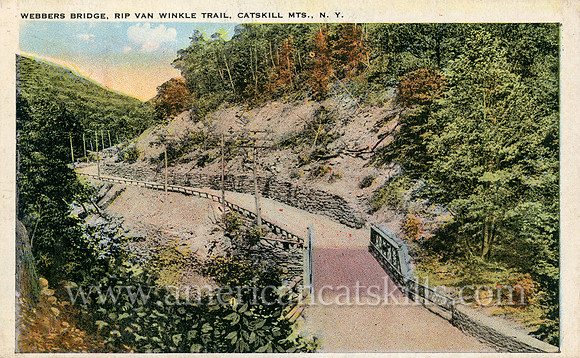 Webbers Bridge, Rip Van Winkle Trail, Catskill Mts., N. Y.