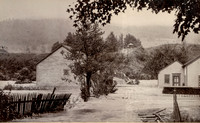 Church Street and Bridge During Flood of 1893, Windham, New York